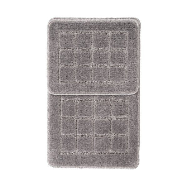 Hallid vannitoamatid, 2 tk komplekt, 50x80 cm Kareli - Foutastic-image-2