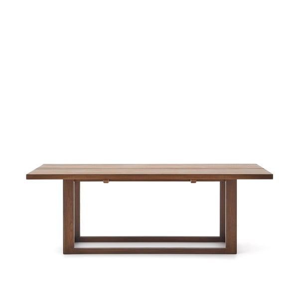 Tiigipuidust söögilaud 100x220 cm Sashi - Kave Home-image-4