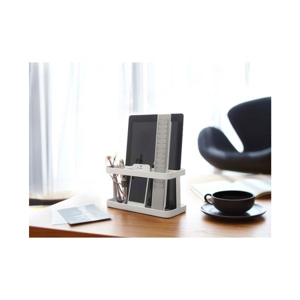 Bílý multifunkční stojánek YAMAZAKI Tower Rack-image-1