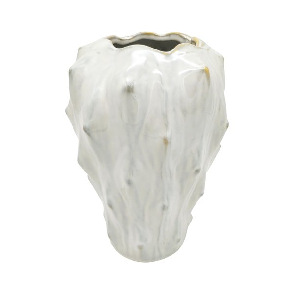 Elevandiluu valge keraamiline vaas , kõrgus 23,5 cm Flora - PT LIVING
