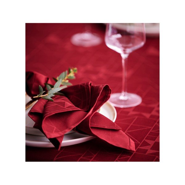 Tekstiilist salvrätikud 4 tk komplektis Star Damask - Södahl-image-1