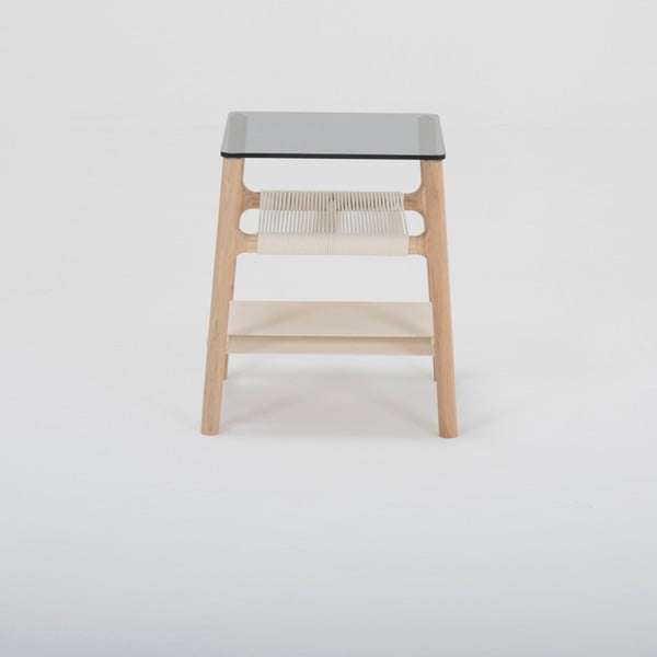 Kokkupandav laud, mis on valmistatud täispuidust tammepuust Fawn - Gazzda-image-2