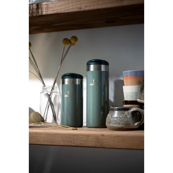 Roheline termokruus 470 ml AeroLight Transit Hammertone Green - Stanley-image-1