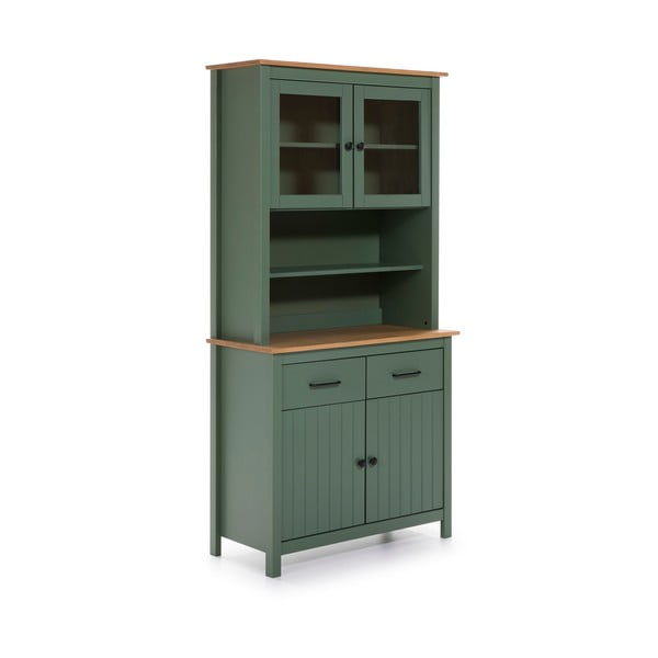 Roheline männi täispuidust kapp 90x180x40 cm Miranda – Marckeric-image-2