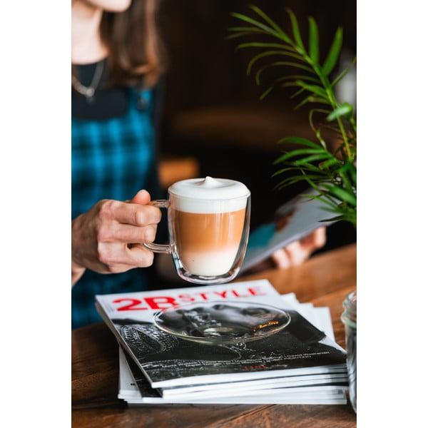 Komplekt 2 topeltklaasist tassitäit, 250 ml. Amo - Vialli Design-image-1