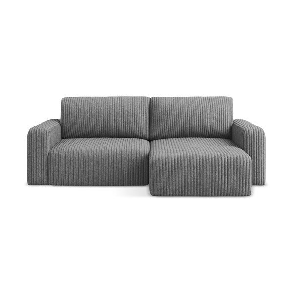 Hall velvetist diivanvoodi/panipaigaga nurgadiivan (parem nurk/diivanvoodiga) Kona - Makamii