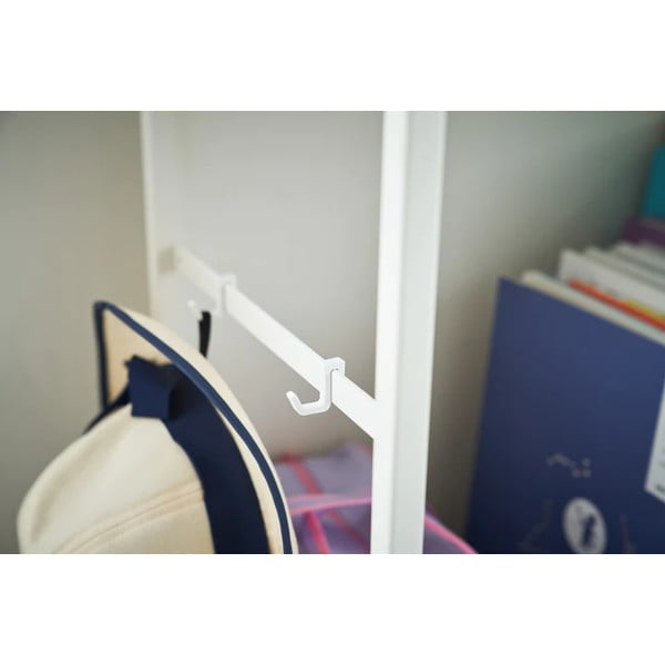 Valge metallist mobiilne riiul 42x60 cm Tower - YAMAZAKI-image-3