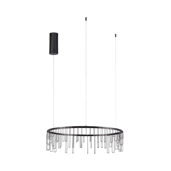 Alumiiniumist hämardatav LED-rippvalgusti läikiva hõbedase värviga, ø 65 cm Stellar - Nova Luce