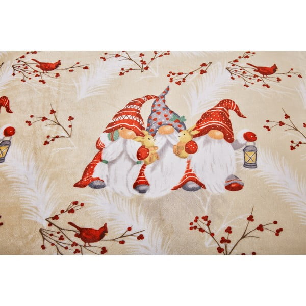 Helepruun mikroplüüsist voodipesu üheinimesevoodile 140x200 cm Goblin - My House-image-4