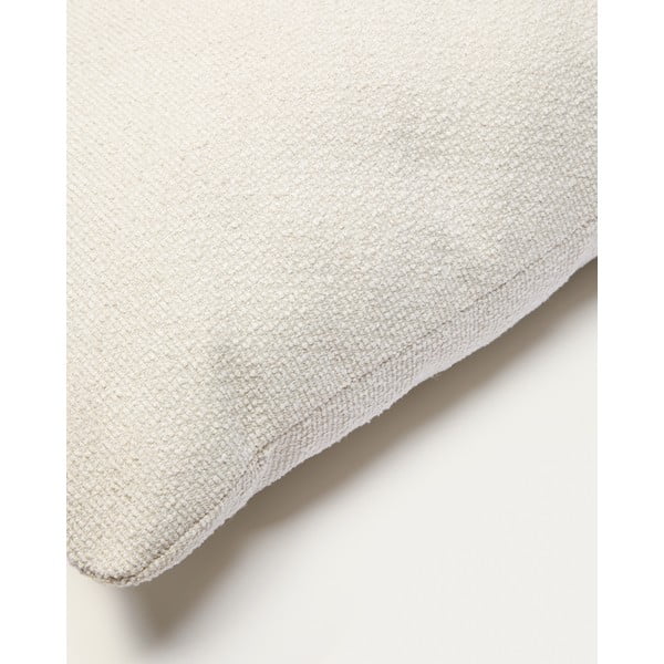 Kreem šenillist diivanipadi Martina - Kave Home-image-1