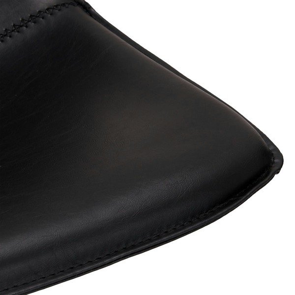 Mustad pöörlevad baaritoolid, 2 tk komplektis 98 cm Isabel - Furnhouse-image-3
