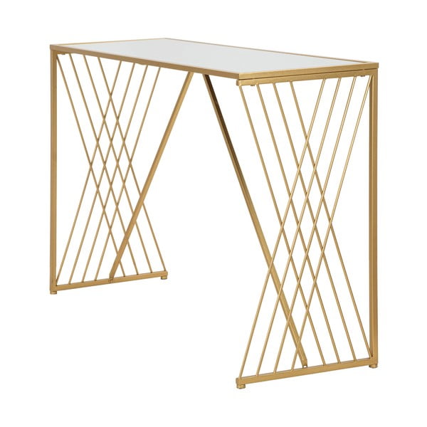 Konsoollaud kuldne 40x120 cm Easy – Mauro Ferretti-image-1