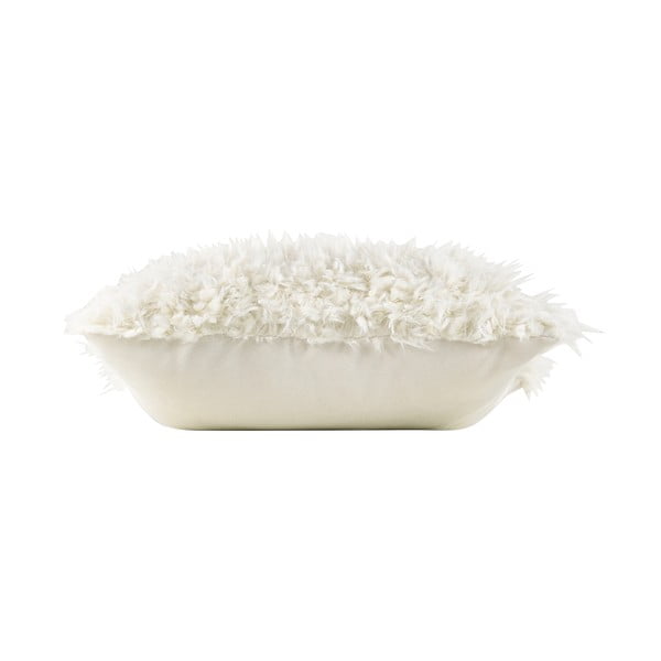 Dekoratiivne kunstkarusnahast padi 45x45 cm Mouton - douceur d'intérieur-image-3