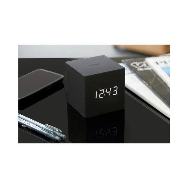 Must LED äratuskell Gravitry Cube Gravity Cube Click - Gingko-image-3