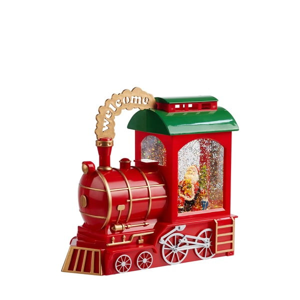 Punane jõulumotiividega valguskaunistus Loco - Markslöjd