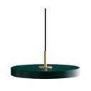 Tumeroheline LED rippvalgusti metallist lambivarjuga ø 31 cm Asteria Mini - UMAGE
