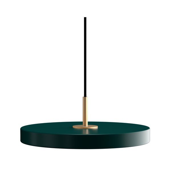 Tumeroheline LED rippvalgusti metallist lambivarjuga ø 31 cm Asteria Mini - UMAGE