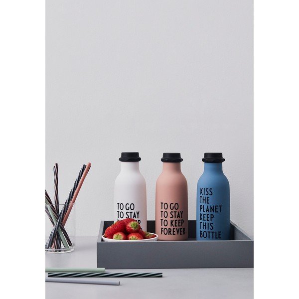 Roosa veepudel Forever, 500 ml To Go - Design Letters-image-3