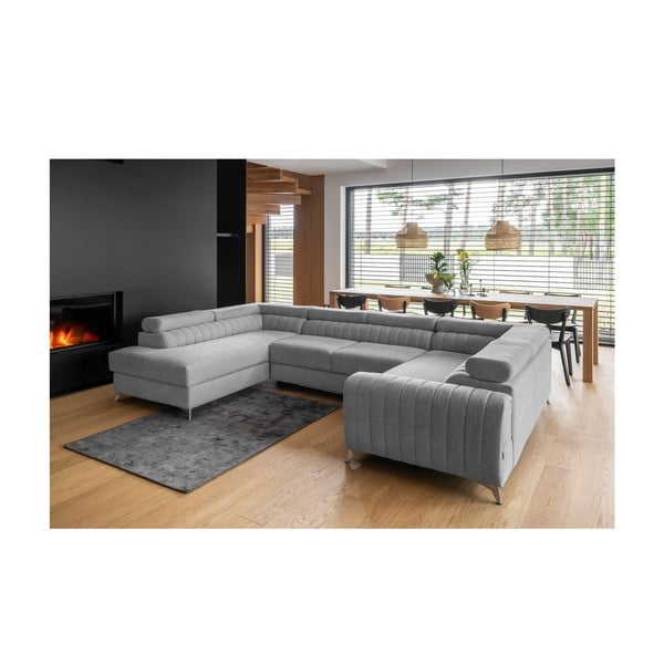 Helehall lahtikäiv/sahtliga nurgadiivan (vasak nurk/U-kujuline) Louis – ELTAP-image-1