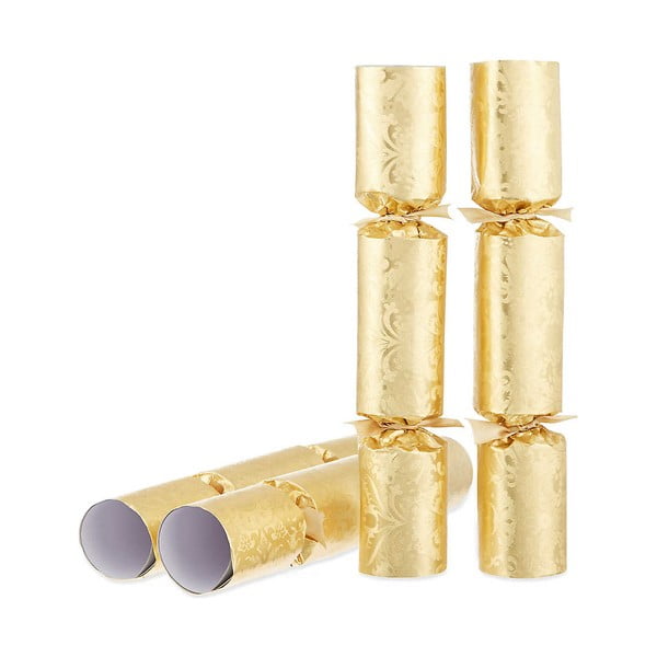 Jõulukrakerid 8tk komplektis Decadence Gold - Robin Reed-image-1