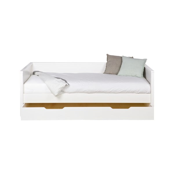 Voodi valge alumine sahtliosa , 200 × 90 cm Nikki - WOOOD-image-3