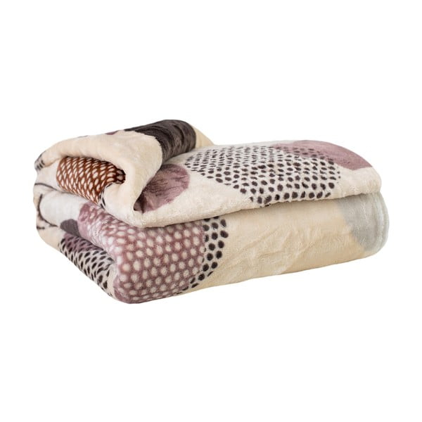 Mikroplüüsist tekk 200x220 cm Circles - My Home-image-1