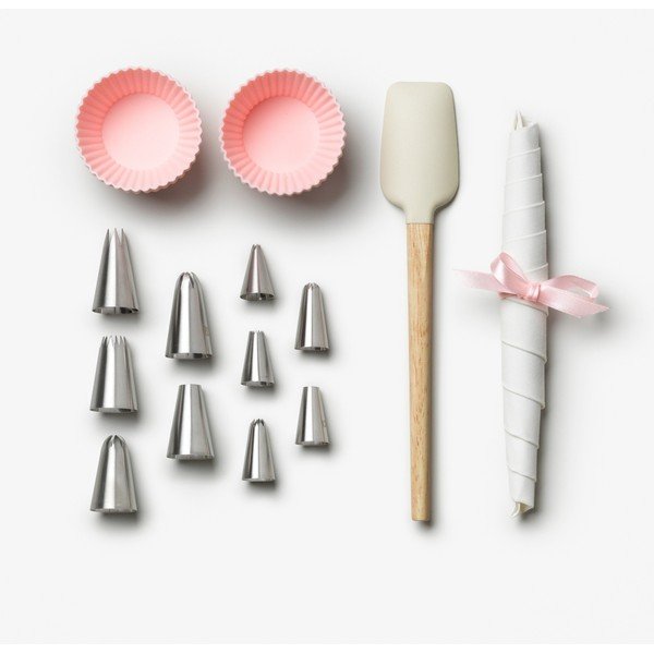 Kondiitritoodete kaunistamise komplekt, otsikute arv 10 tk The Essentials Cupcake Tools - Printworks
