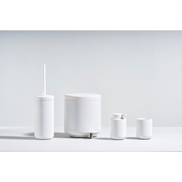 Valge keraamiline tass hambaharjade jaoks Ume - Zone-image-4