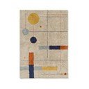 Beež pestav/käsitsi kootud puuvillane vaip 170x240 cm Geometrical Shapes - Lorena Canals