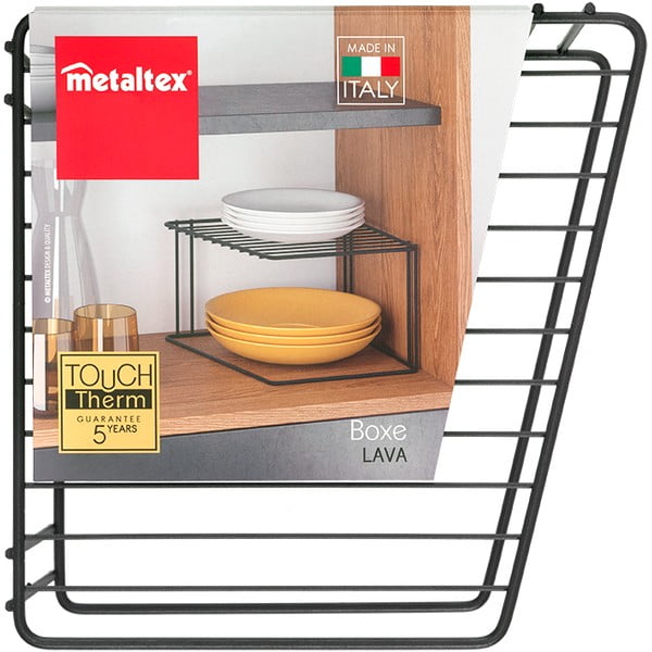 Must lisariiul köögikappi Lava Boxe - Metaltex-image-3