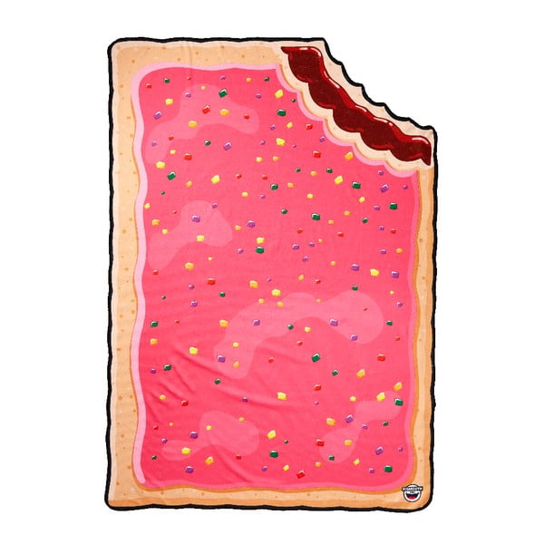 Plážová deka ve tvaru sušenky Big Mouth Inc., 152 x 164 cm
