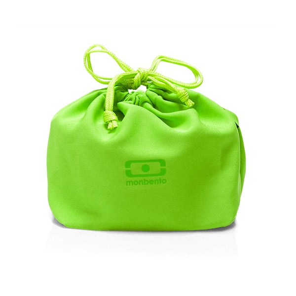 Zelená kapsa na svačinový box Monbento