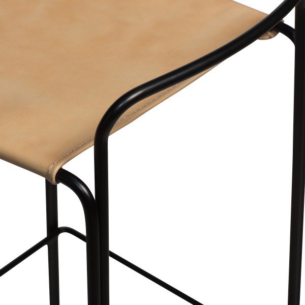 Pruun baaritool (istme kõrgus 77 cm) Paz - DAN-FORM Denmark-image-2