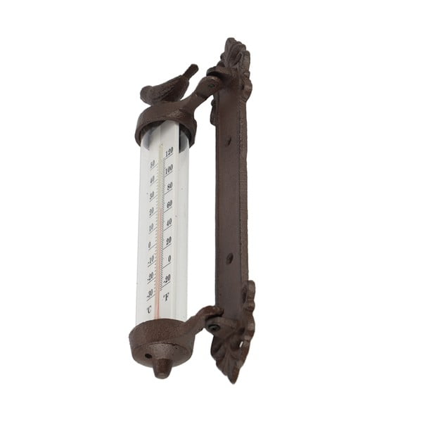 Malmist seinatermomeeter Dekor Bird, kõrgus 27,3 cm - Esschert Design-image-3