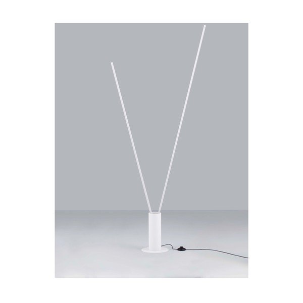 Mattvalge metallist LED-põrandalamp painutatava konstruktsiooniga (kõrgus 181 cm) Kimolia - Nova Luce-image-2