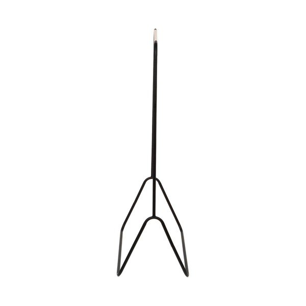 Must riietehoidja, kõrgus 145 cm, riidepuude riputusrihm, musta värvi Elias - Compactor-image-4