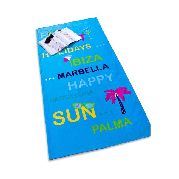 Ručník Ozdilek Funny Party Tyrkys, 80 x 160 cm