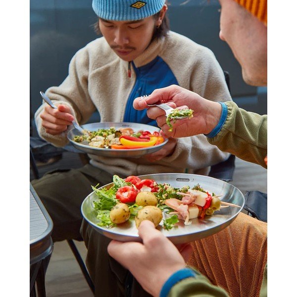 Roostevabast terasest taldrikud 4tk komplektis  ø 25,5 cm - Black + Blum-image-2