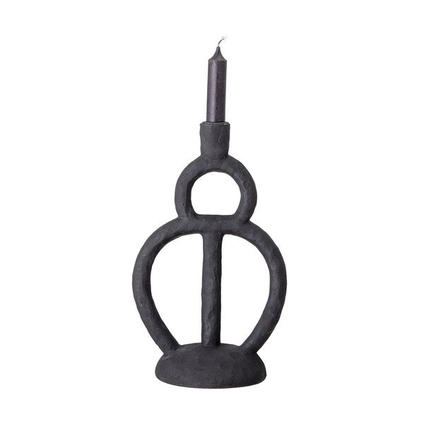 Must küünlajalg, kõrgus 29 cm Ramina - Bloomingville-image-2