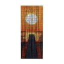 Oranž bambusest uksekardin 200x90 cm Sunset - Maximex
