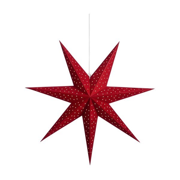 Punane rippuv jõulu valguskaunistus Clara – Markslöjd