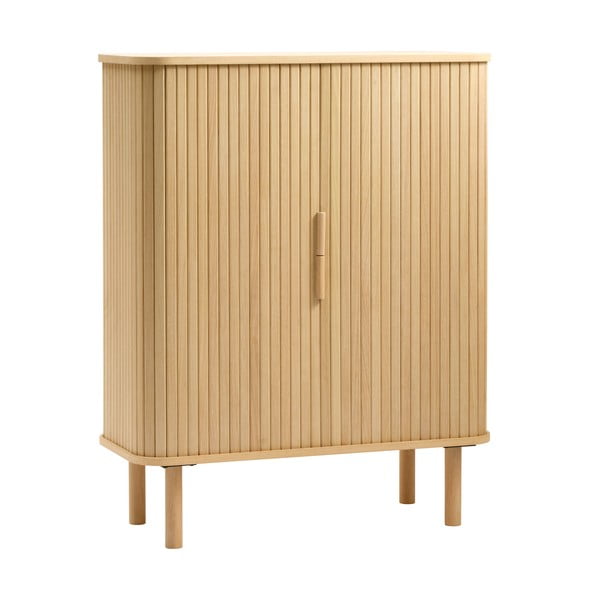 Tammedekooriga lükandustega kummut 113x90 cm Cavo - Unique Furniture-image-2