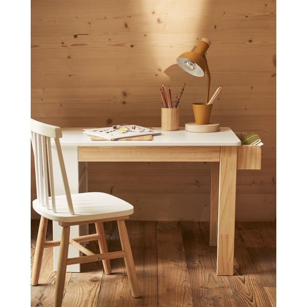 Mündivärvi metallist varjuga laualamp (kõrgus 37 cm) Katia - Kave Home-image-2