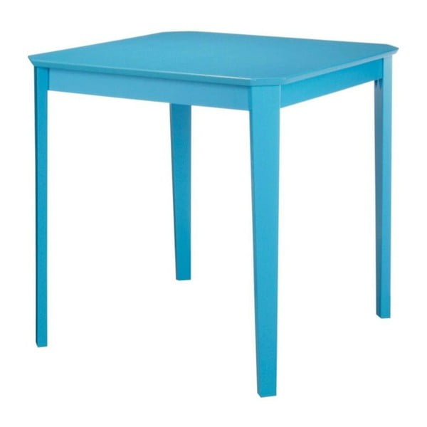 Modrý jídelní stůl Støraa Trento, 76 x 75 cm