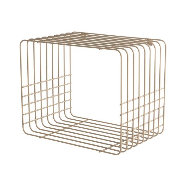 Beež astmeline metallriiul 38 cm Wire - Mette Ditmer Denmark