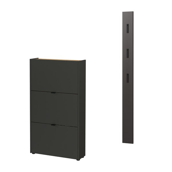 Antratsiitne esikukomplekt 101x200x22 cm Ameca - Germania