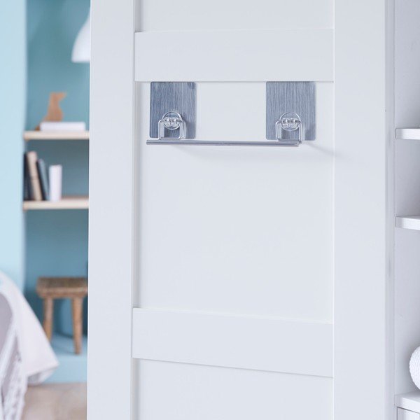 Ocelový věšák na kalhoty Compactor Magic Wardrobe-image-1