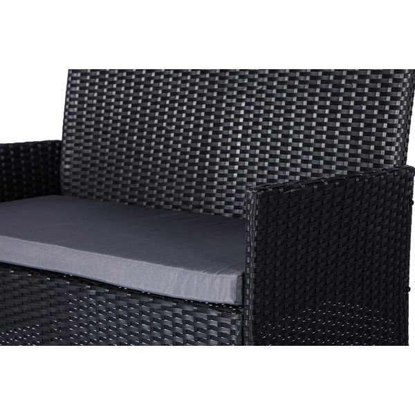 Kunstlik rotangist aiamööblikomplekt Fila - Bonami Essentials-image-1