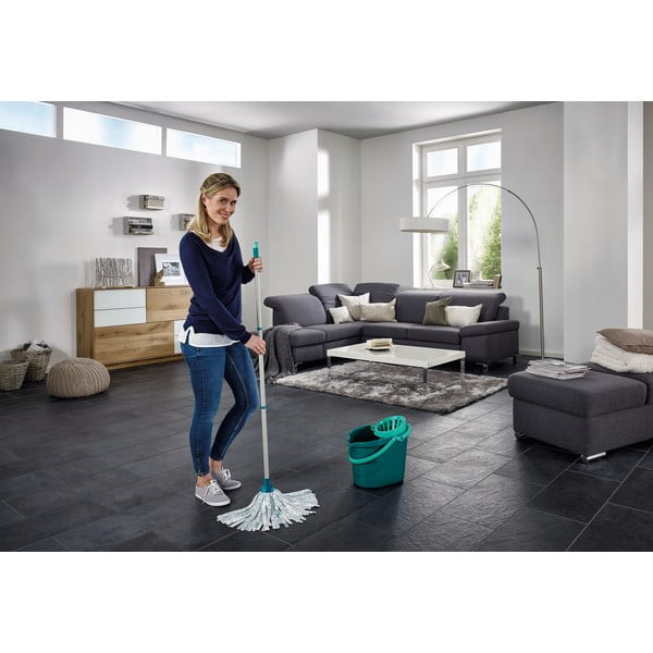 Mopp koos põrandakühvliga Classic - LEIFHEIT-image-1