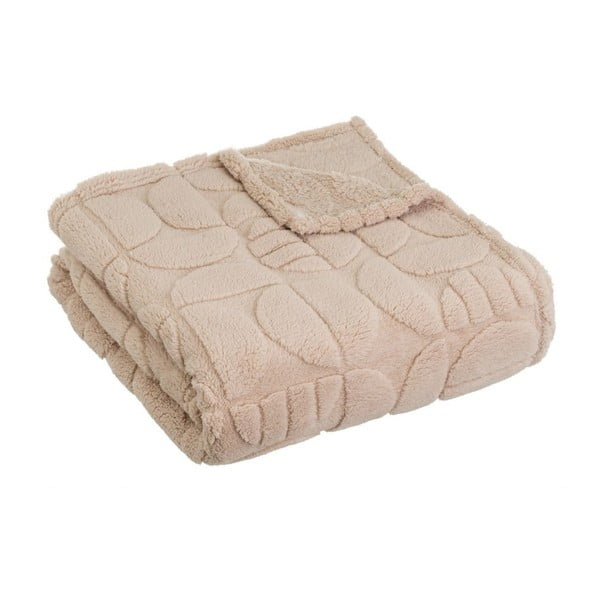 Helepruun mikroplüüsist tekk 130x160 cm Mid Century - Casa Selección